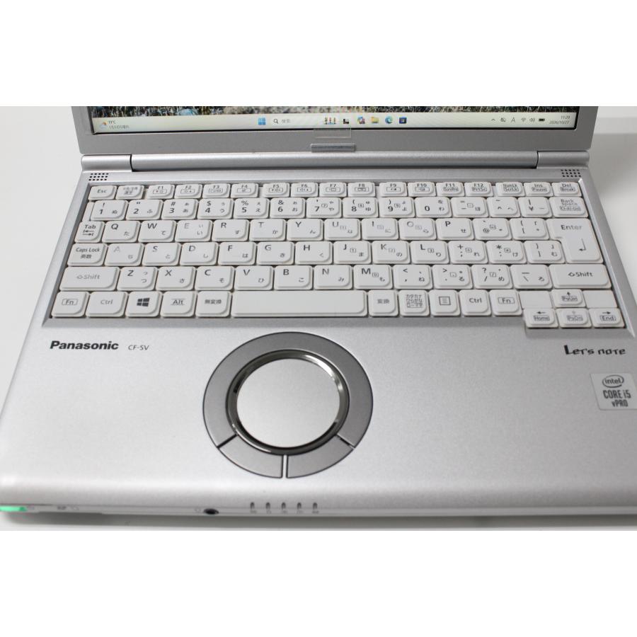 【中古ノートパソコン】Panasonic〈Let's note SV9〉第10世代Core i5/SSD256GB/メモリ8GB/Windows11/12.1インチ (6) |  | 04