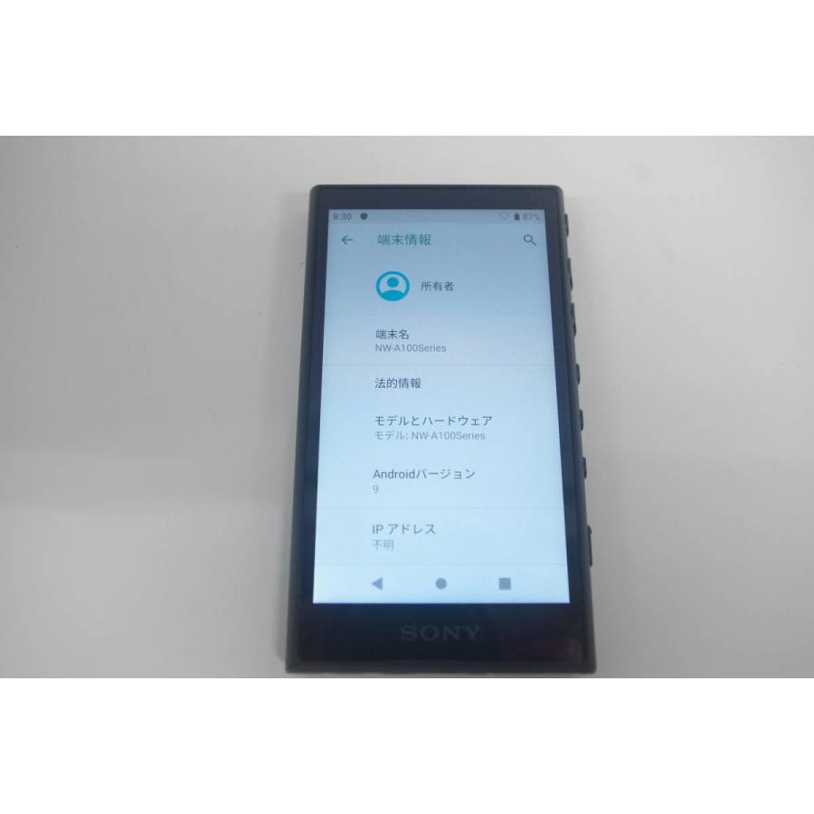 SONY WALKMAN/NW-A106 Aシリーズ 32GB/デジタルメディアプレイヤー |  | 05