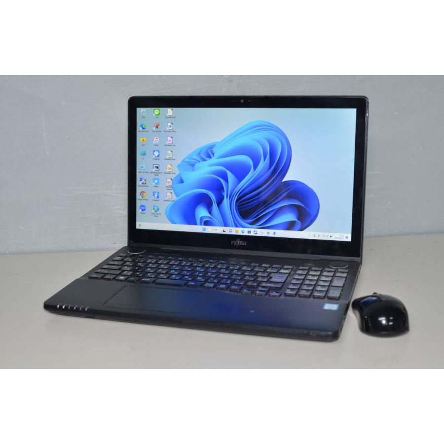 中古良品ノートパソコン 富士通 AH53/X Windows11+office 爆速SSD512GB