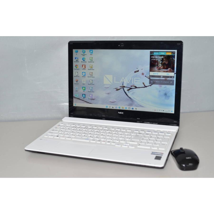 中古良品ノートパソコン Windows11+office 新品爆速SSD512GB NEC NS700 