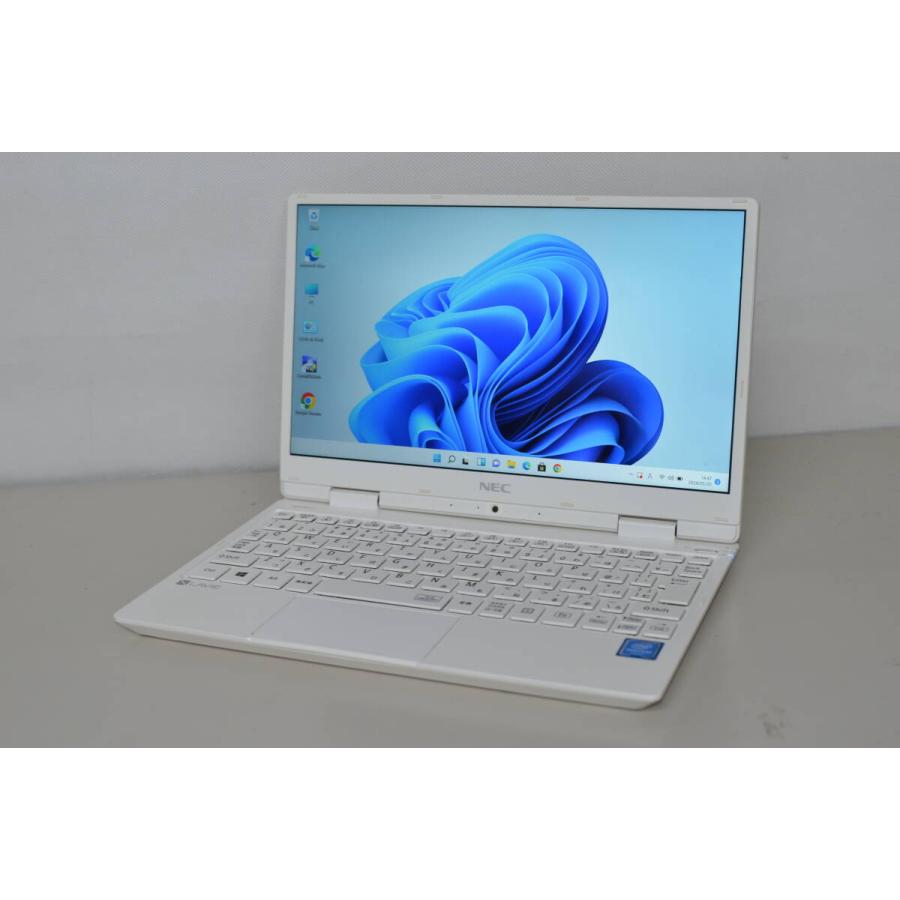 中古軽量ノートパソコン NEC NM150/G Windows11+office 爆速SSD128GB
