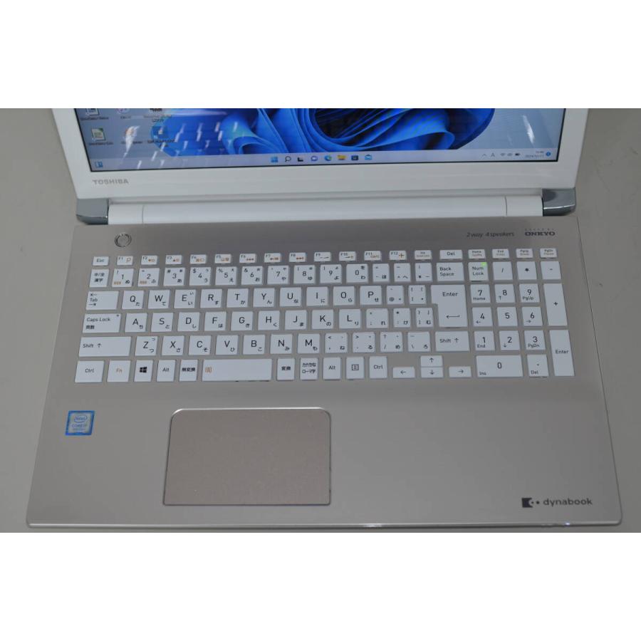 中古ノートパソコン 東芝 T75/TB Windows11+office 高性能core i7