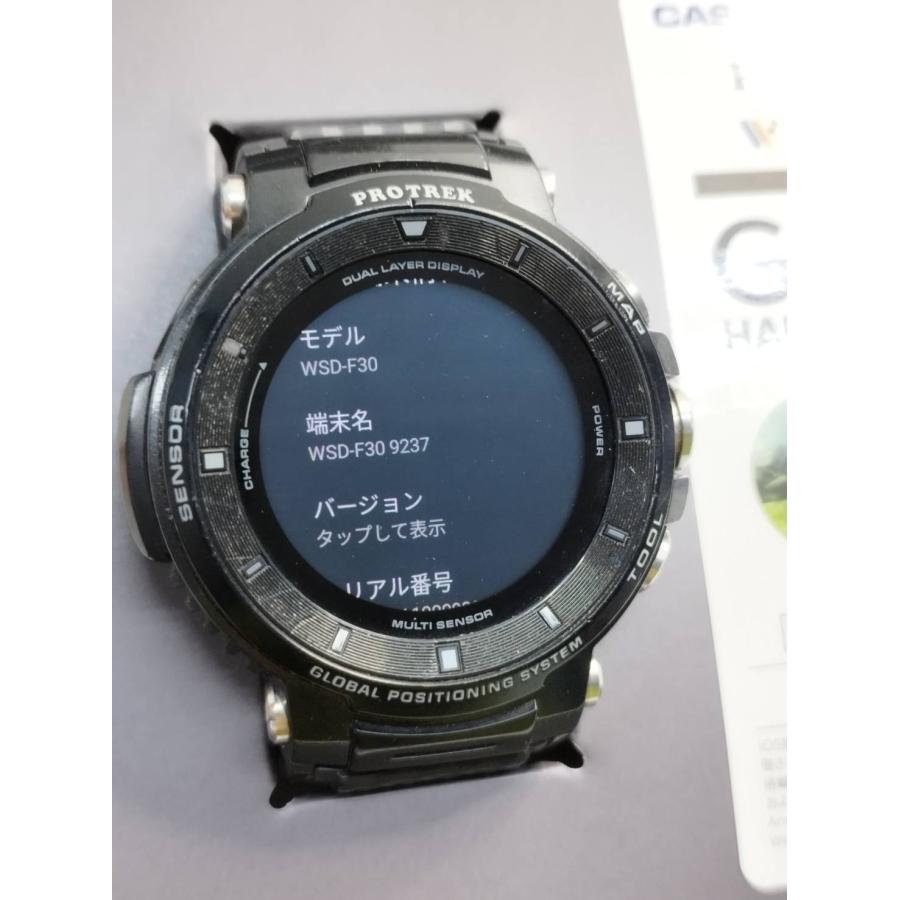 CASIO PRO TREK Smart アウトドアウォッチ WSD-F30-BK |  | 01