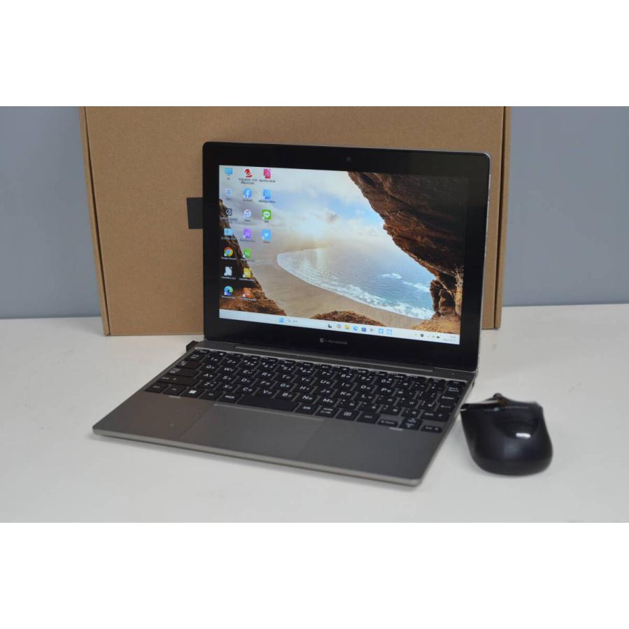 中古良品 10.1型2in1デタッチャブルPC 東芝 P1-K1VP-TG Windows11+office フラッシュメモリ128GB Celeron N4020/メモリ4GB/webカメラ/無線 | 