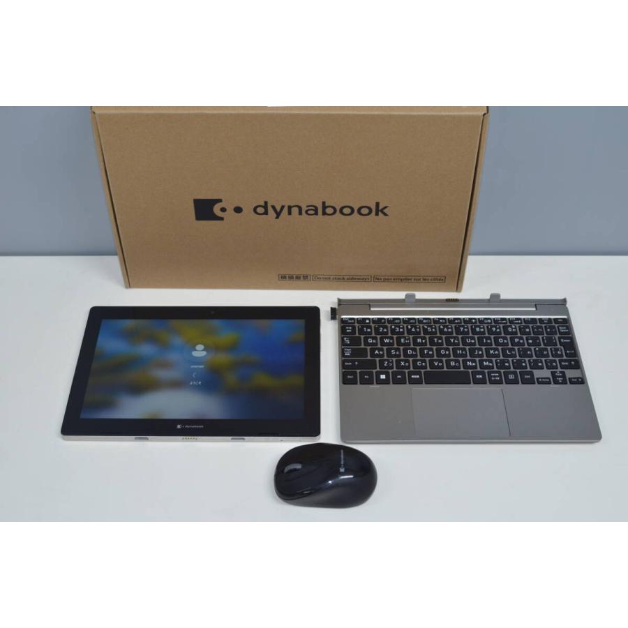 中古良品 10.1型2in1デタッチャブルPC 東芝 P1-K1VP-TG Windows11+office フラッシュメモリ128GB Celeron N4020/メモリ4GB/webカメラ/無線 |  | 03