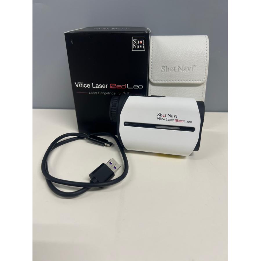 美品】ShotNavi Voice Laser Red Leo ゴルフ用レーザー距離計 : 中古