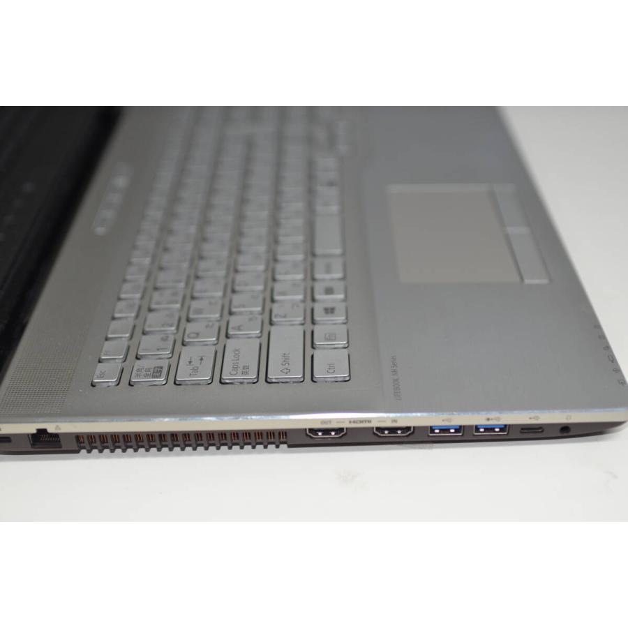 中古ノートパソコン 富士通 NH90/E2 Windows11+office 爆速SSD256GB+