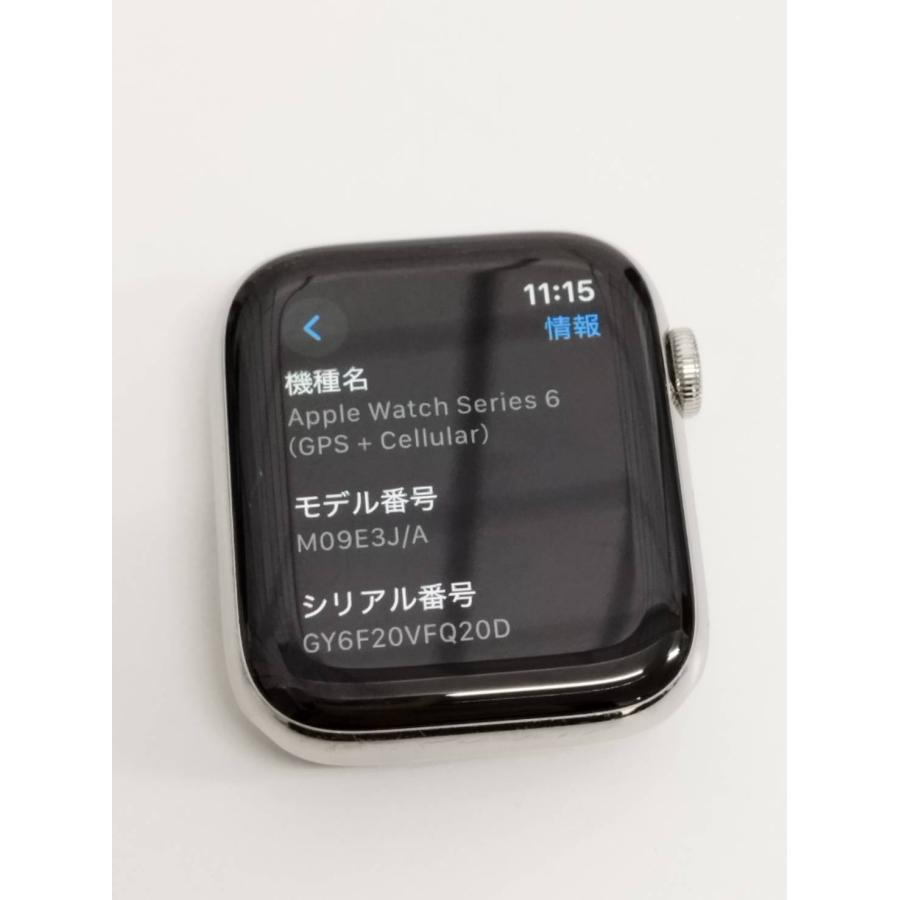 Apple Watch Series 6/GPS+セルラー/44mm/A2376/ステンレスシルバー〈M09E3J/A〉 |  | 06