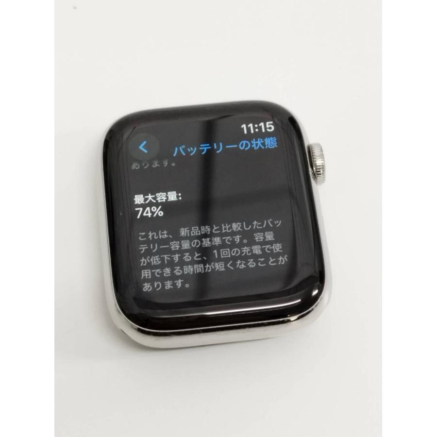 Apple Watch Series 6/GPS+セルラー/44mm/A2376/ステンレスシルバー〈M09E3J/A〉 |  | 08