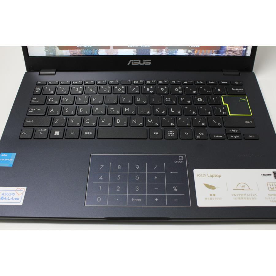 中古ノートPC】ASUS〈VivoBook E410KA〉Intel Celeron/SSD128GB/メモリ