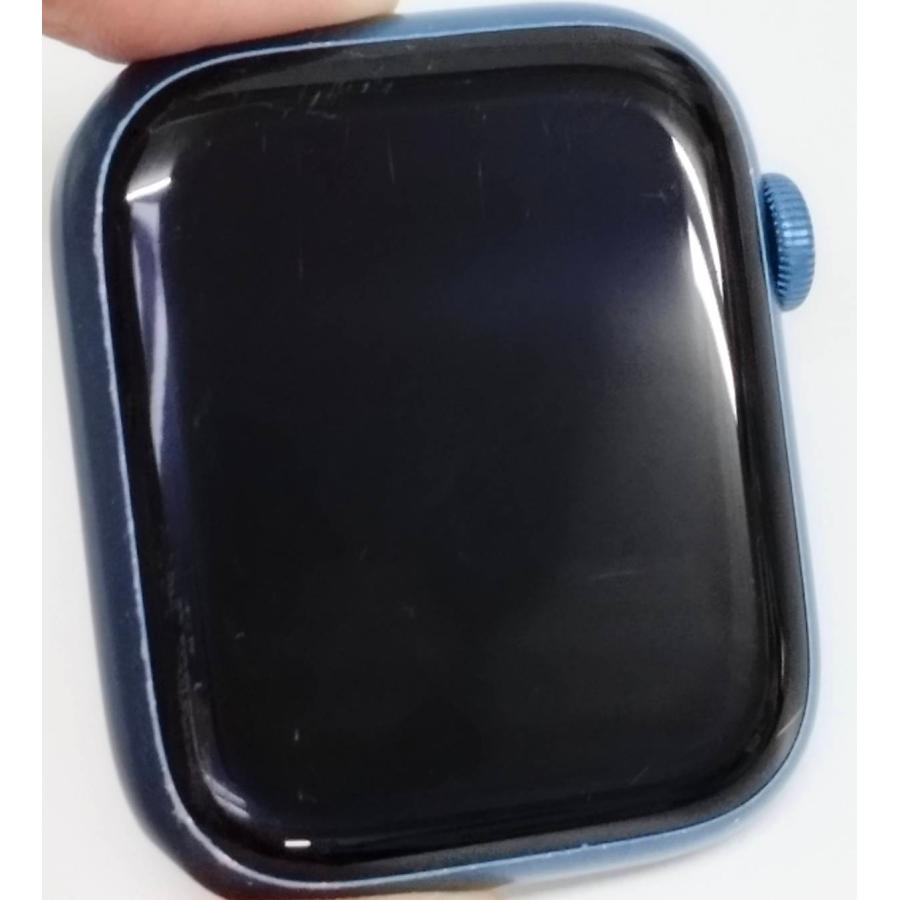 Apple Watch Series 7/GPS/45mm/A2474/ブルー〈MKN83J/A〉 (4) : 中古