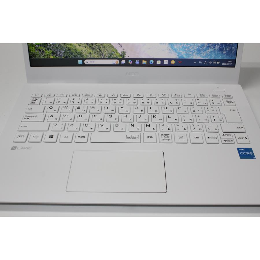 中古ノートPC】NEC〈LAVIE N1435/CAW〉Intel Core i3/SSD256GB/メモリ