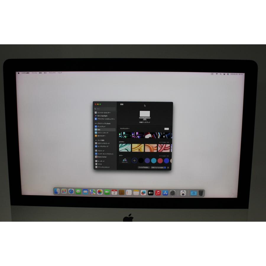 iMac（Retina 4K,21.5インチ,2019）1.03TB/8GB〈MRT42J/A〉(6) : 中古