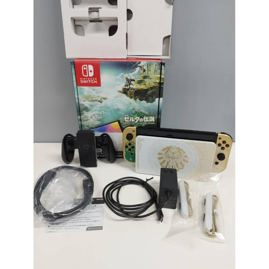 未使用に近い】Nintendo Switch 有機ELモデル HEG-001/2023年製/ゼルダ 