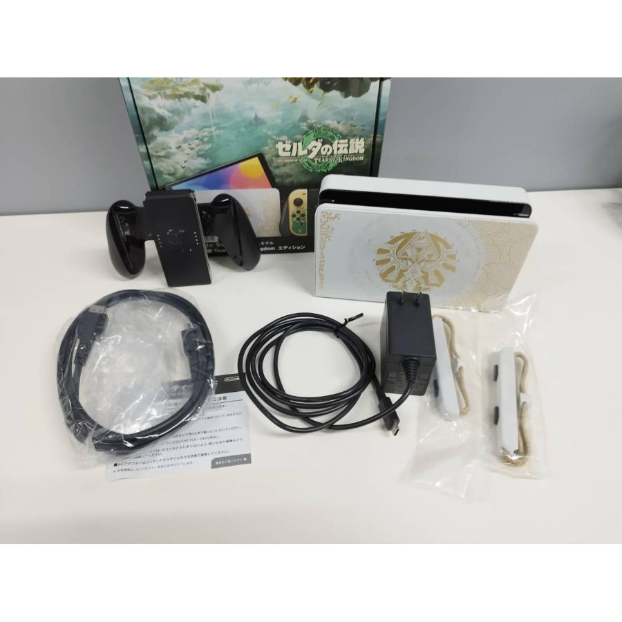 未使用に近い】Nintendo Switch 有機ELモデル HEG-001/2023年製/ゼルダ 