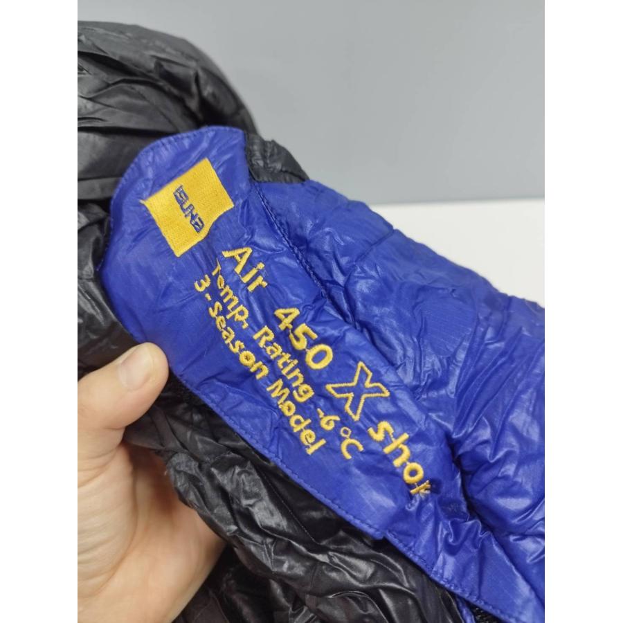 【美品】Isuka シュラフ Air 450X short 3シーズンモデル 美品】ISUKA イスカ Air 450 X short/3シーズンモデル/寝袋・シュラフ