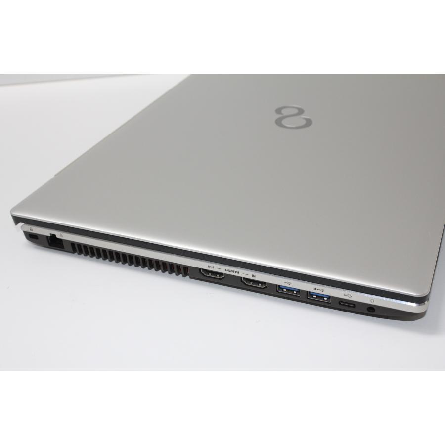 【中古ノートパソコン】富士通〈LIFEBOOK NH77/E3〉Ryzen 7/SSD256GB/メモリ8GB/Windows11/17.3インチ (4) |  | 02