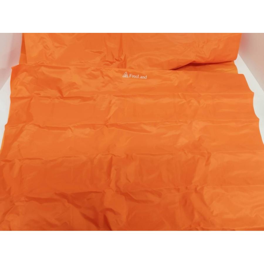 【良品】FreeLand/フリーランド UltraLight sleeping pad/ウルトラライトスリーピングパッド/マット/オレンジ/2ｍ |  | 04