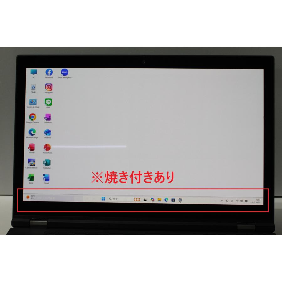 【中古ノートPC】Lenovo〈ThinkPad P15 Gen1〉第10世代Core i9/SSD512GB/メモリ32GB/Windows11/Office2021 (6) |  | 12