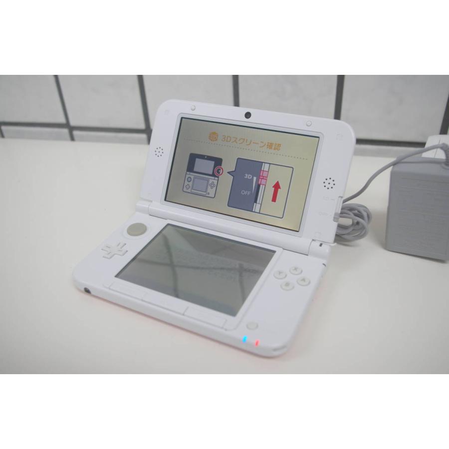 ★ 中古 お得 タッチペン・ソフト付き ★ ニンテンドー3DS LL ピンクXホワイト | 