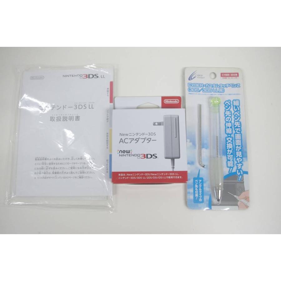 ★ 中古 お得 タッチペン・ソフト付き ★ ニンテンドー3DS LL ピンクXホワイト |  | 03