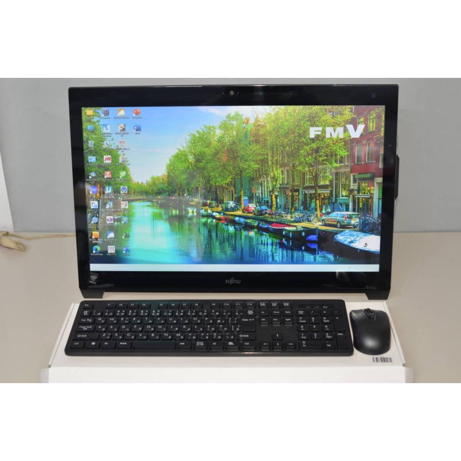 中古良品 一体型パソコン Windows11+office2016 FMV WH53/S core i3-4100M/大容量HDD2TB/メモリ8GB/23インチ/ブルーレイ/無線/タッチパネル | 