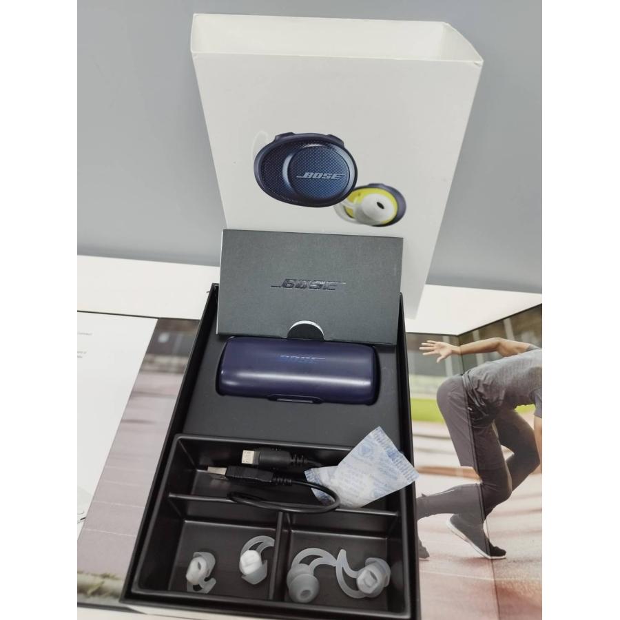 BOSE SoundSport Free ワイヤレスイヤホン/ネイビー : 中古パソコン