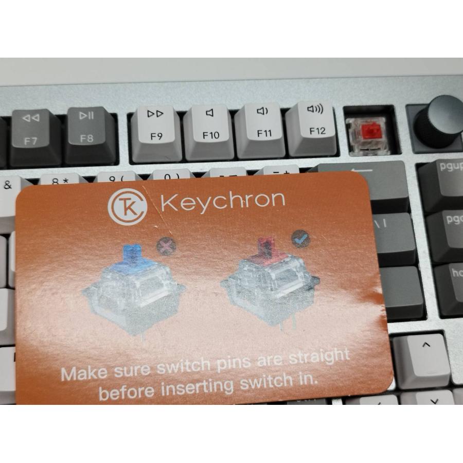【良品】Keychron Q1 A 75％/メカニカルキーボード/赤軸 |  | 07