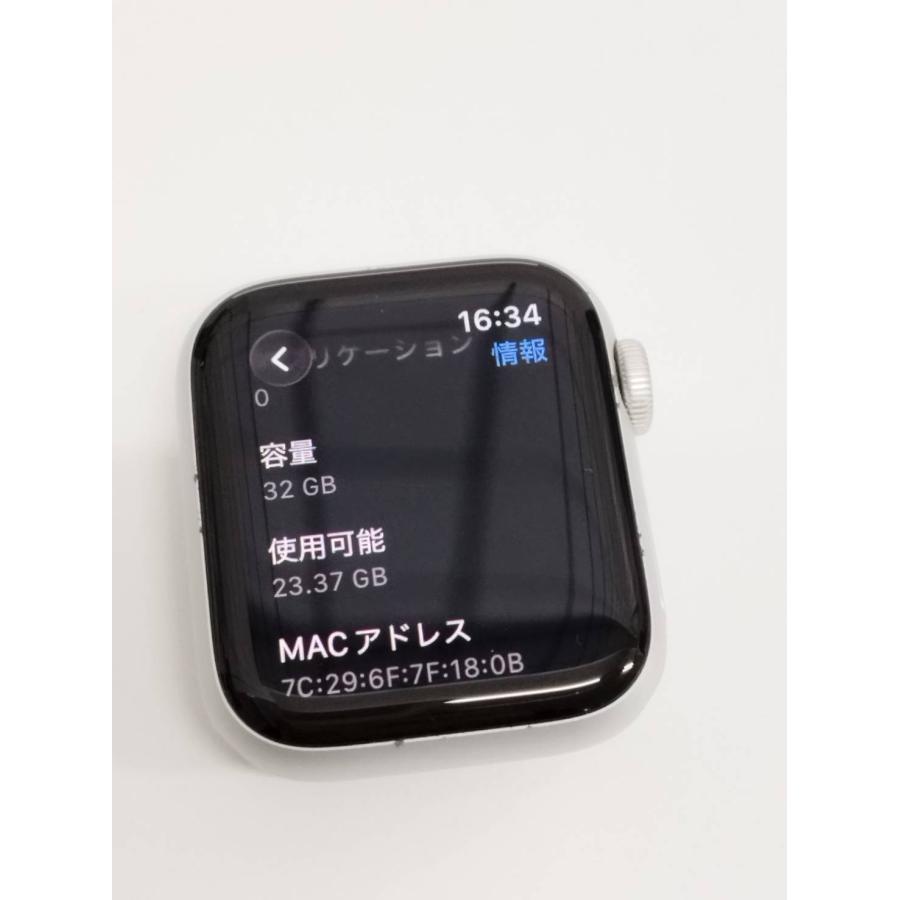 Apple Watch SE 第2世代/GPS/40mm/A2722/シルバー〈MNL93J/A〉 : 中古