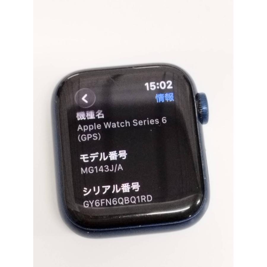 Apple Watch Series 6/GPS/40mm/A2291/ブルー〈MG143J/A〉 (2) |  | 06