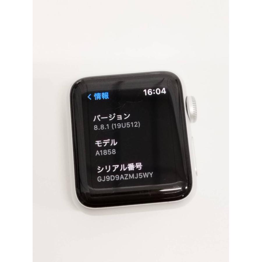 Apple Watch Series 3/GPS/38mm/A1858/シルバー〈MTYE2J/A〉_5