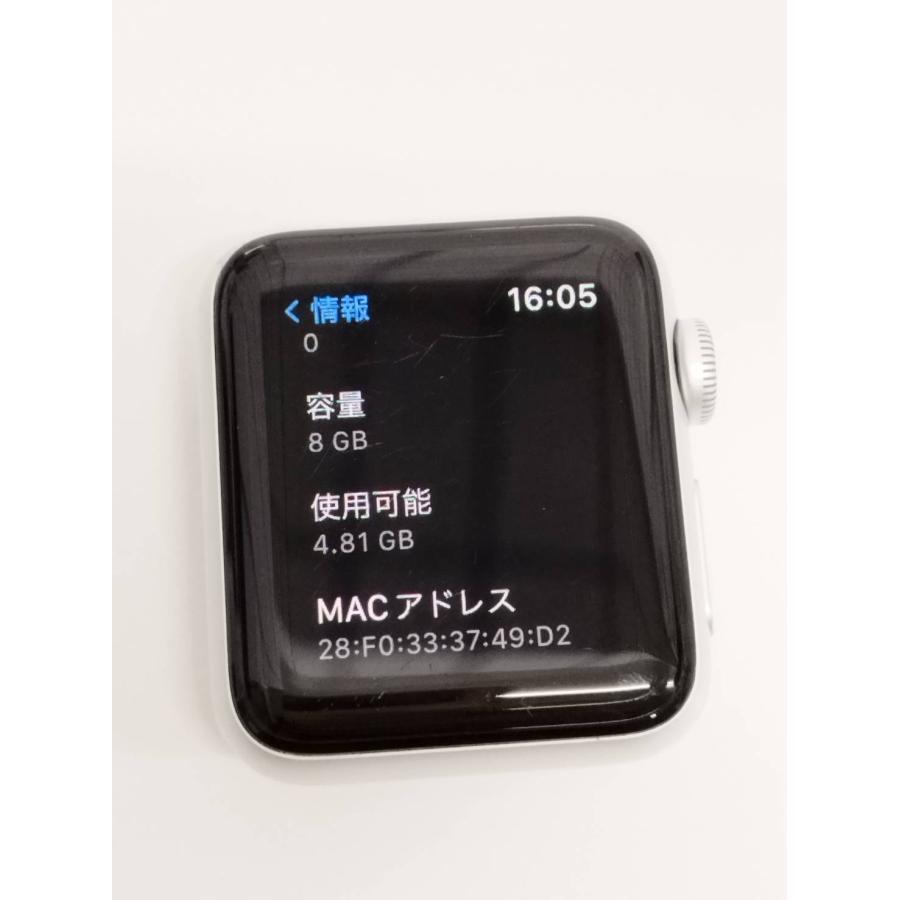 Apple Watch Series 3/GPS/38mm/A1858/シルバー〈MTYE2J/A〉_6