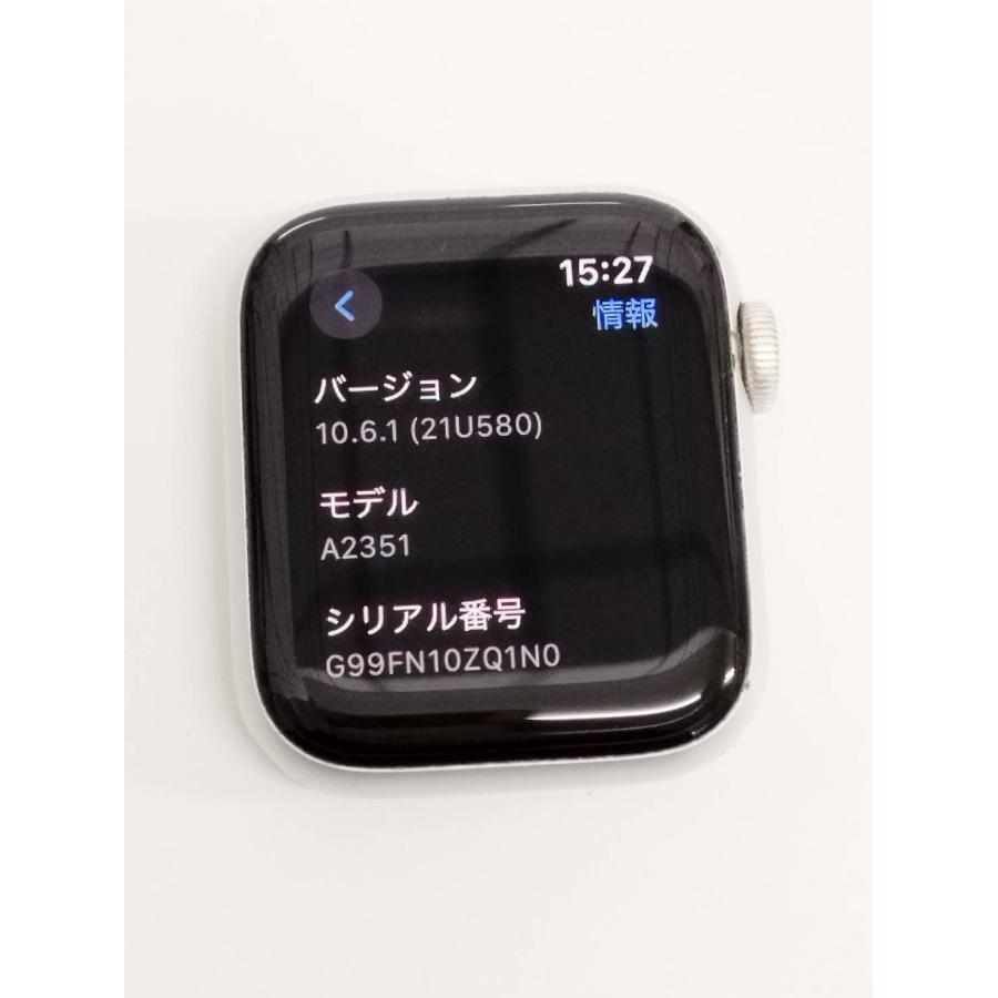 Apple Watch SE 第1世代/GPS/40mm/A2351/シルバー〈MYYL2J/A〉 : 中古
