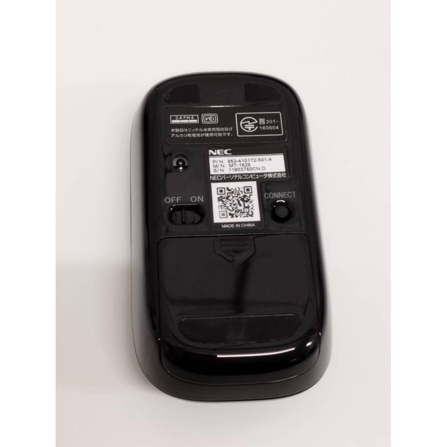 【良品】NEC MT-1626 ワイヤレスマウス/ブラック |  | 02