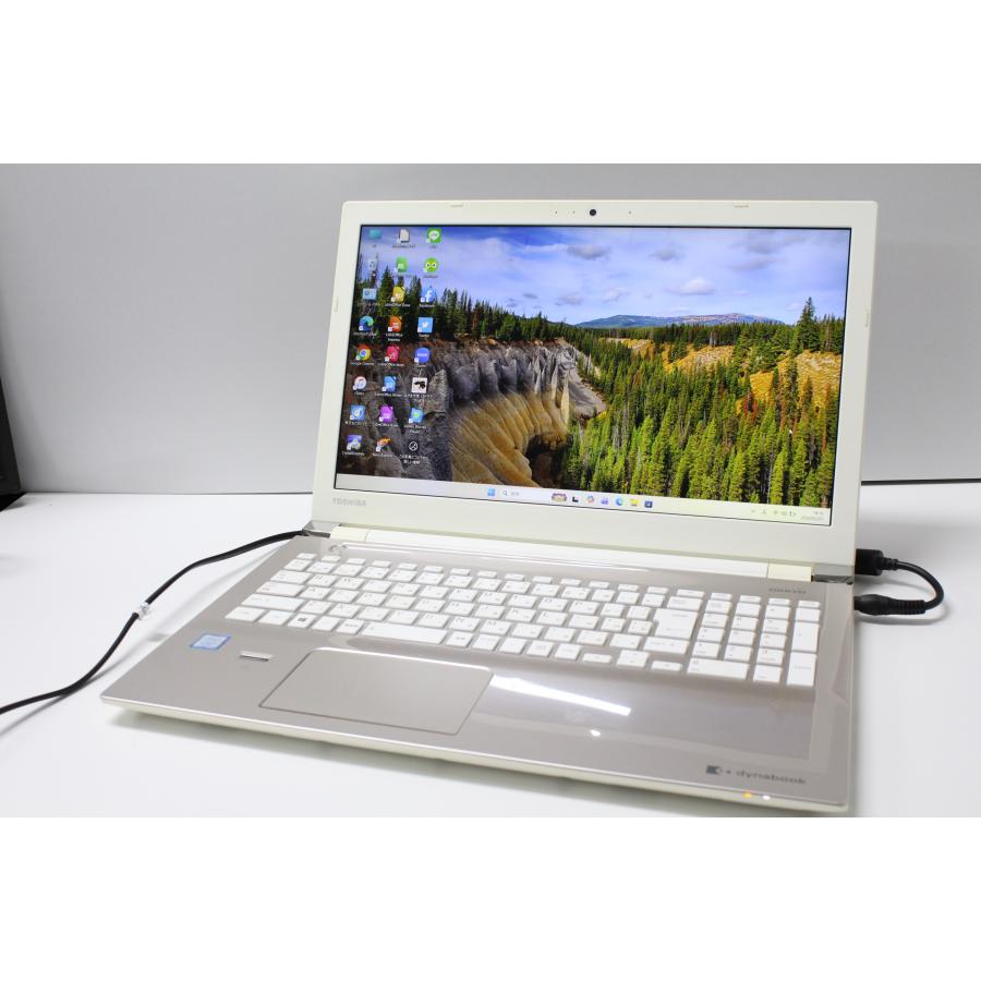 中古ノートPC】東芝〈dynabook AZ65/CGSD〉Intel Core i7/SSD512GB 