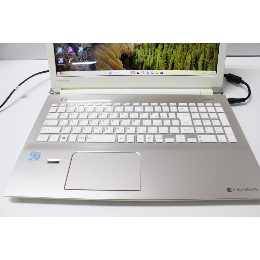 中古ノートPC】東芝〈dynabook AZ65/CGSD〉Intel Core i7/SSD512GB 