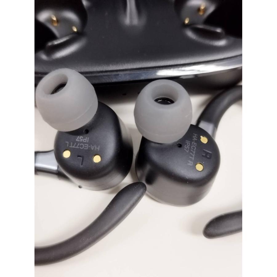 良品】Victor HA-EC77T/ワイヤレスイヤホン/ブラック : 中古パソコン