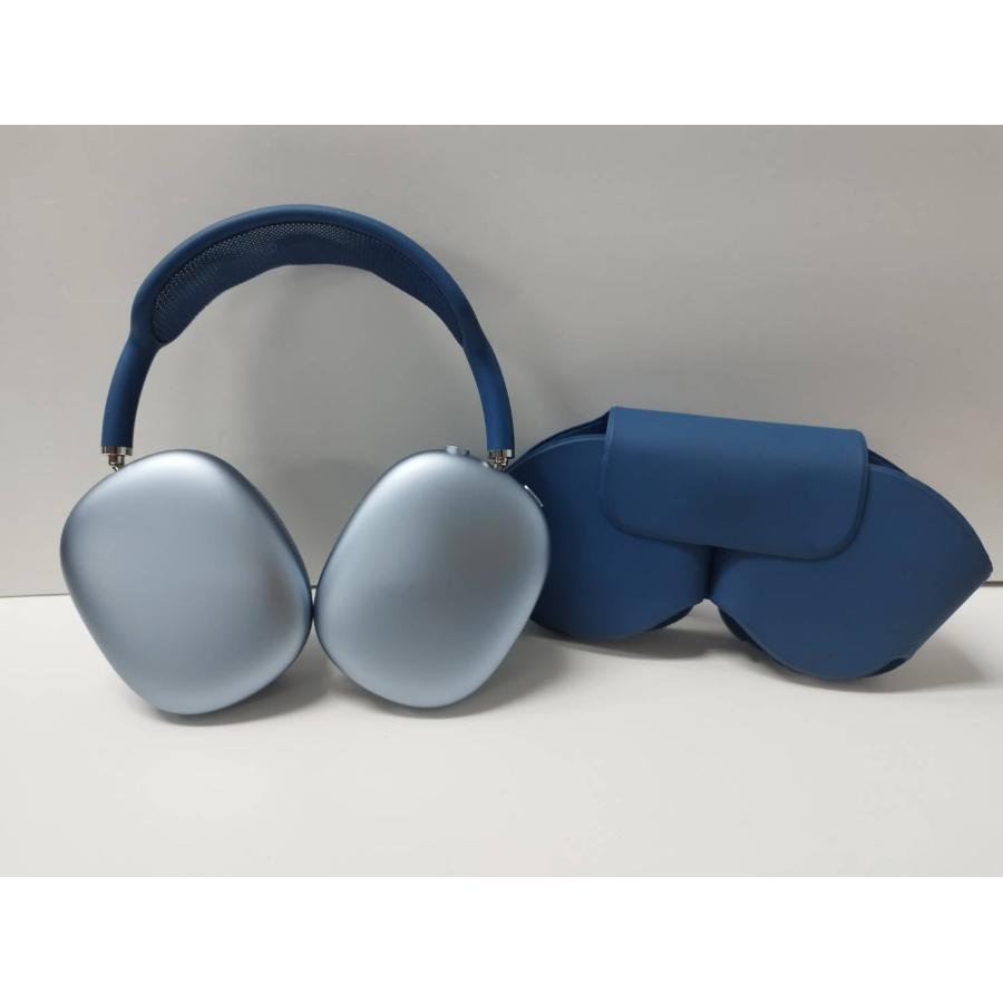 【美品】AirPods Max 美品】Apple AirPods Max/A2096/ワイヤレスヘッドホン/ブルー : 中古