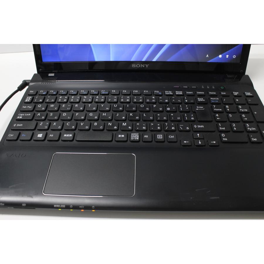 【中古ノートPC】SONY〈VAIO E SVE1513AJA〉第3世代Core i5/SSD256GB/メモリ8GB (4) |  | 04