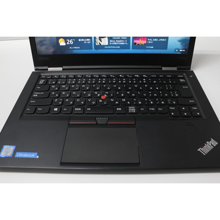 【中古ノートPC】Lenovo〈ThinkPad X1 Carbon〉第6世代Core i7/SSD256GB/メモリ8GB (5) |  | 04