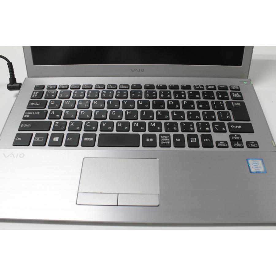 【中古ノートパソコン】SONY〈VAIO S13〉第6世代Core i3/SSD256GB/メモリ4GB/Windows11 (4) |  | 04
