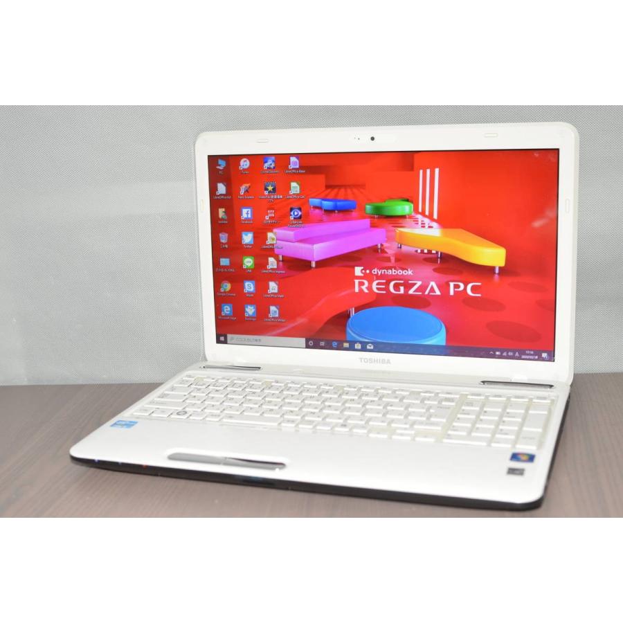 最新Windows10+office 大容量HDD750GB 東芝Dynabook T451/46EW 高性能