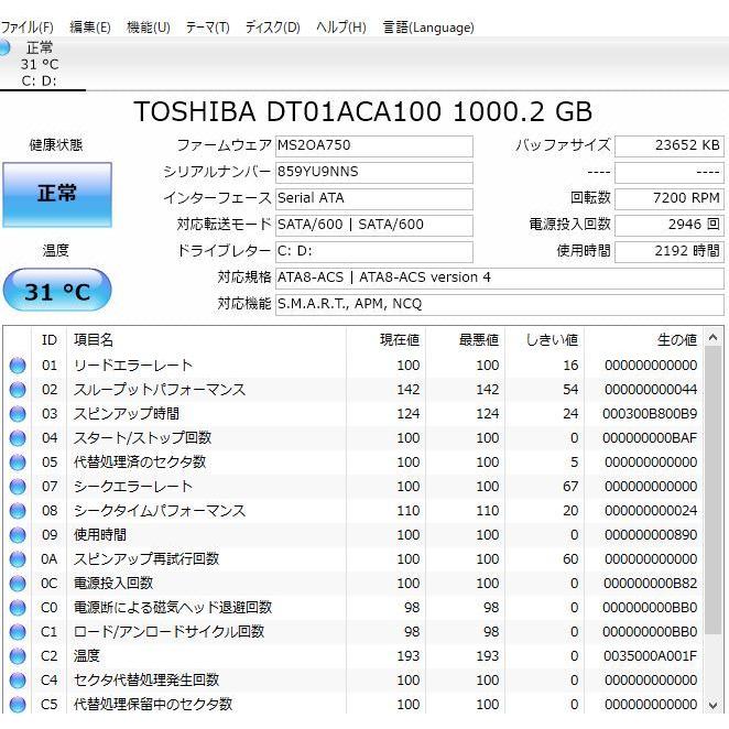 中古良品 一体型パソコン Windows10+office 東芝D51/RB Celeron-2950M/大容量HDD1TB/メモリー4GB/21.5インチ/無線内蔵/DVDマルチ/カメラ |  | 06