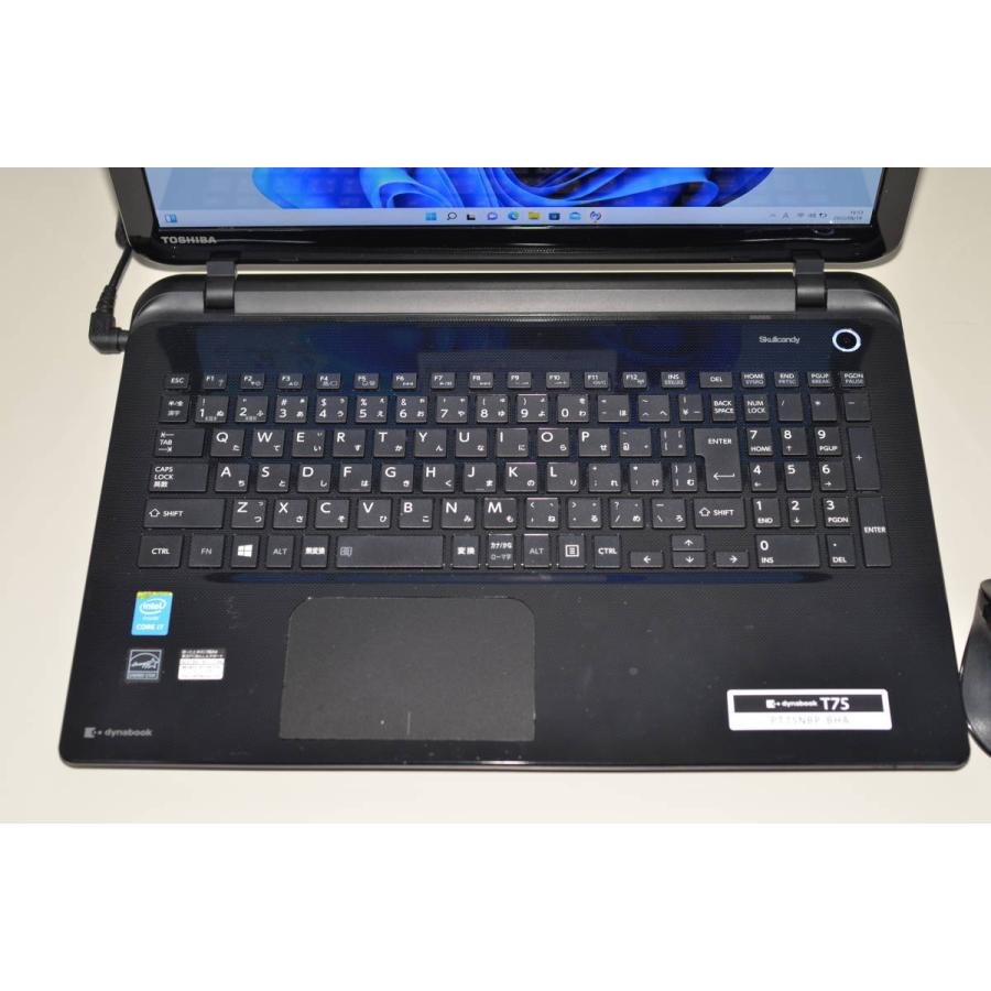 最新Windows11+office 東芝 dynabook T75/NB 高性能core i7-4510U/メモリ8GB/爆速SSD512GB/15.6インチ/WEBカメラ/無線内蔵/ブルーレイ搭載｜computer-store｜05