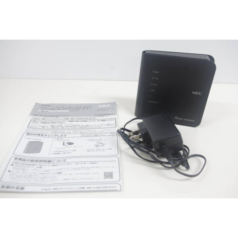 【中古】NEC Aterm WG1200CR PA-WG1200CR NEC PA-WG1200CR/Wi-Fi ホームルーター : 中古パソコンショップNS