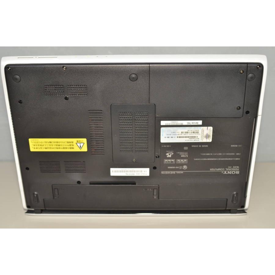 中古美品 高速SSD WiFi有 ノートパソコン SONY SVE15123CJW 15インチ