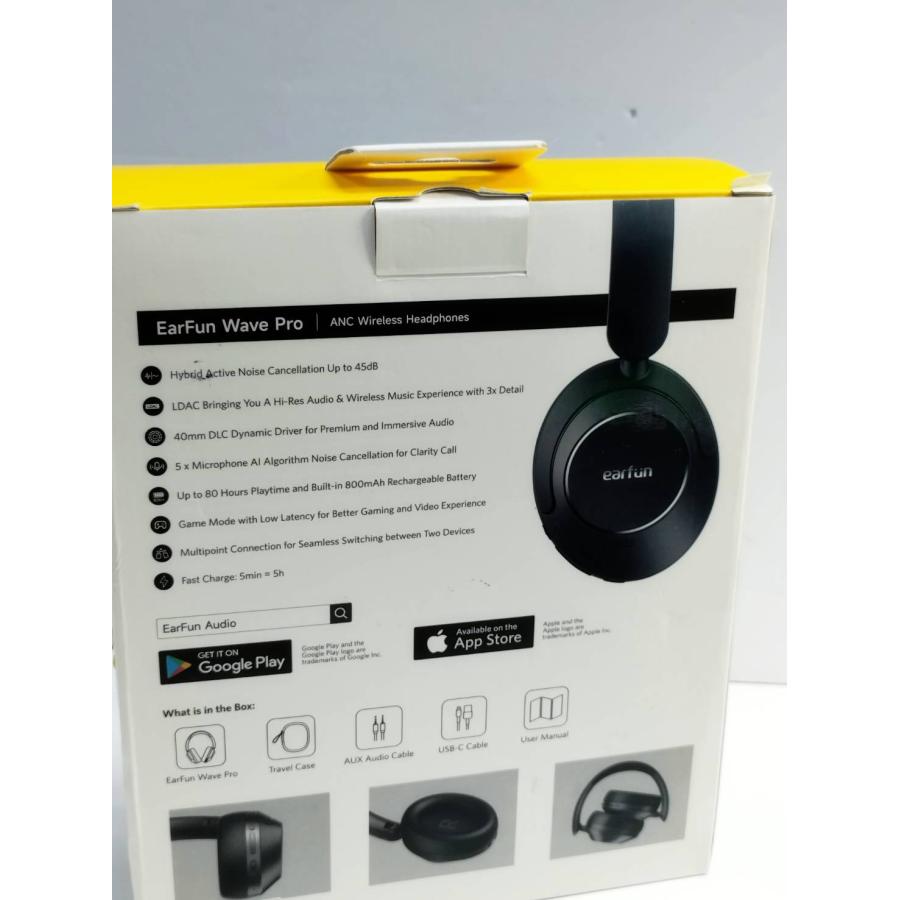 EarFun Wave Pro ワイヤレス ヘッドホン　新品未開封 EarFun Wave Pro ワイヤレス ヘッドホン Bluetooth ブルートゥース