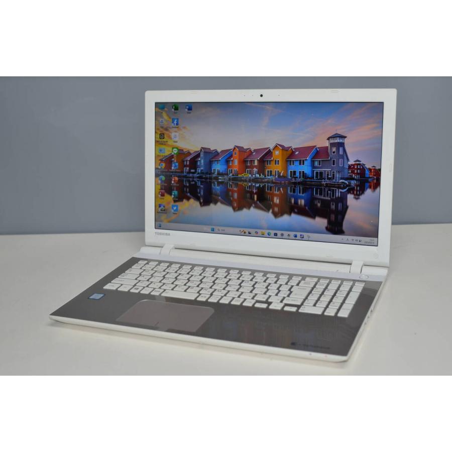 中古ノートパソコン 東芝 T75/UG Windows11+office 爆速SSD512GB core i7-6500U/メモリ8GB/15.6インチ/HDMI/無線内蔵/ブルーレイ/Webカメラ 中古ノートパソコン 東芝 T75/UG Windows11+office 爆速SSD512GB core