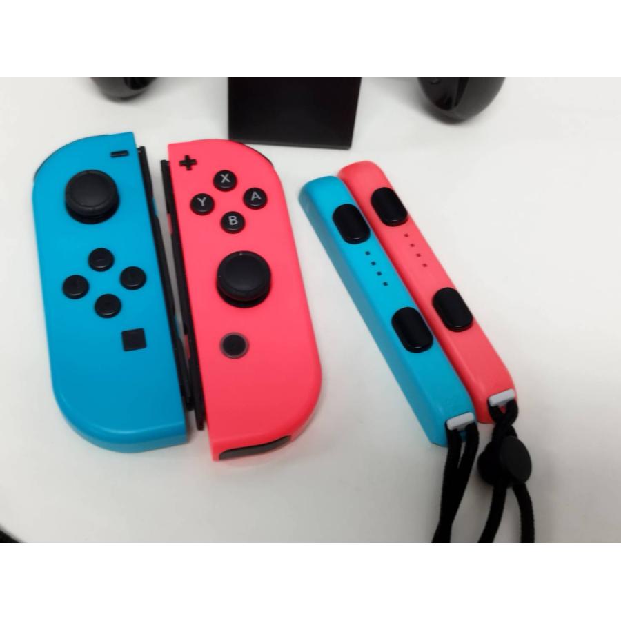任天堂SWITCH　ジョイコン　赤、青とグリップ　中古正常動作品 Nintendo Switch Joy-Con/ネオンブルーレッド/グリップセット！ : 中古