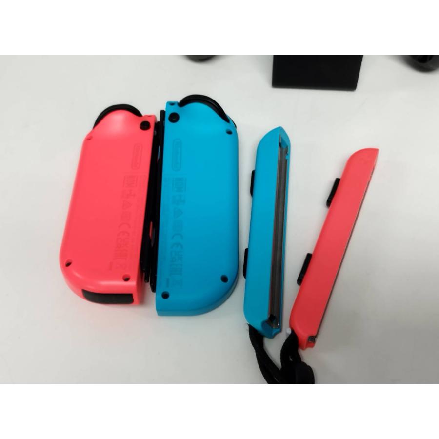 Nintendo Switch Joy-Con/ネオンブルーレッド/グリップセット！ : 中古